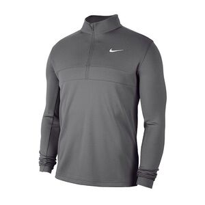 Nike Charcoal Men's 1/4 zip dri-fit golf NWT